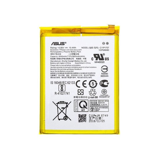 BATERIA ASUS ZENFONE MAX (M1), ZB555KL-4000MAH BATERIA ASUS ZENFONE MAX (M1), ZB555KL-4000MAH